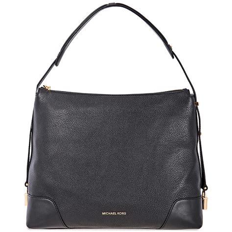 Michael Kors Crosby Pebble Leather Shoulder Bag 